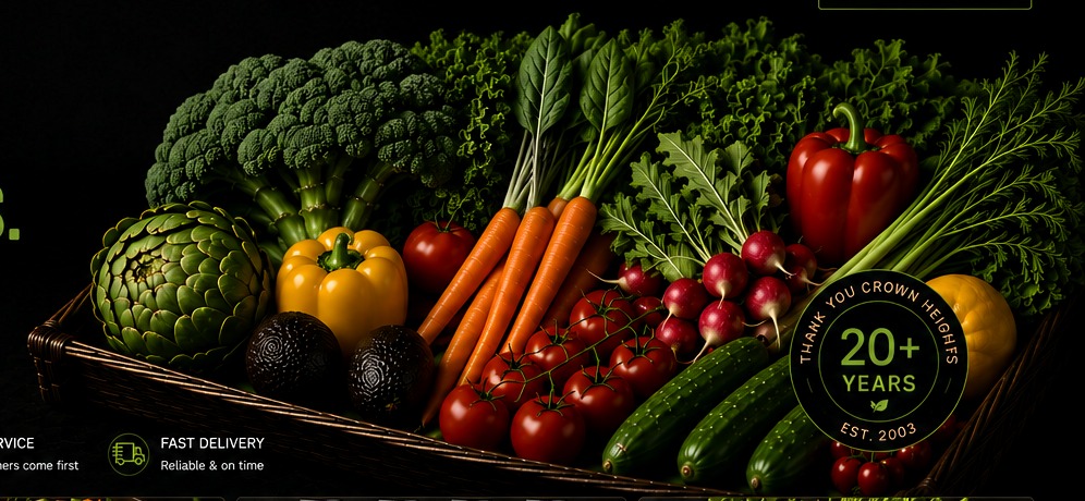 Fresh vegetables at Mr Greens